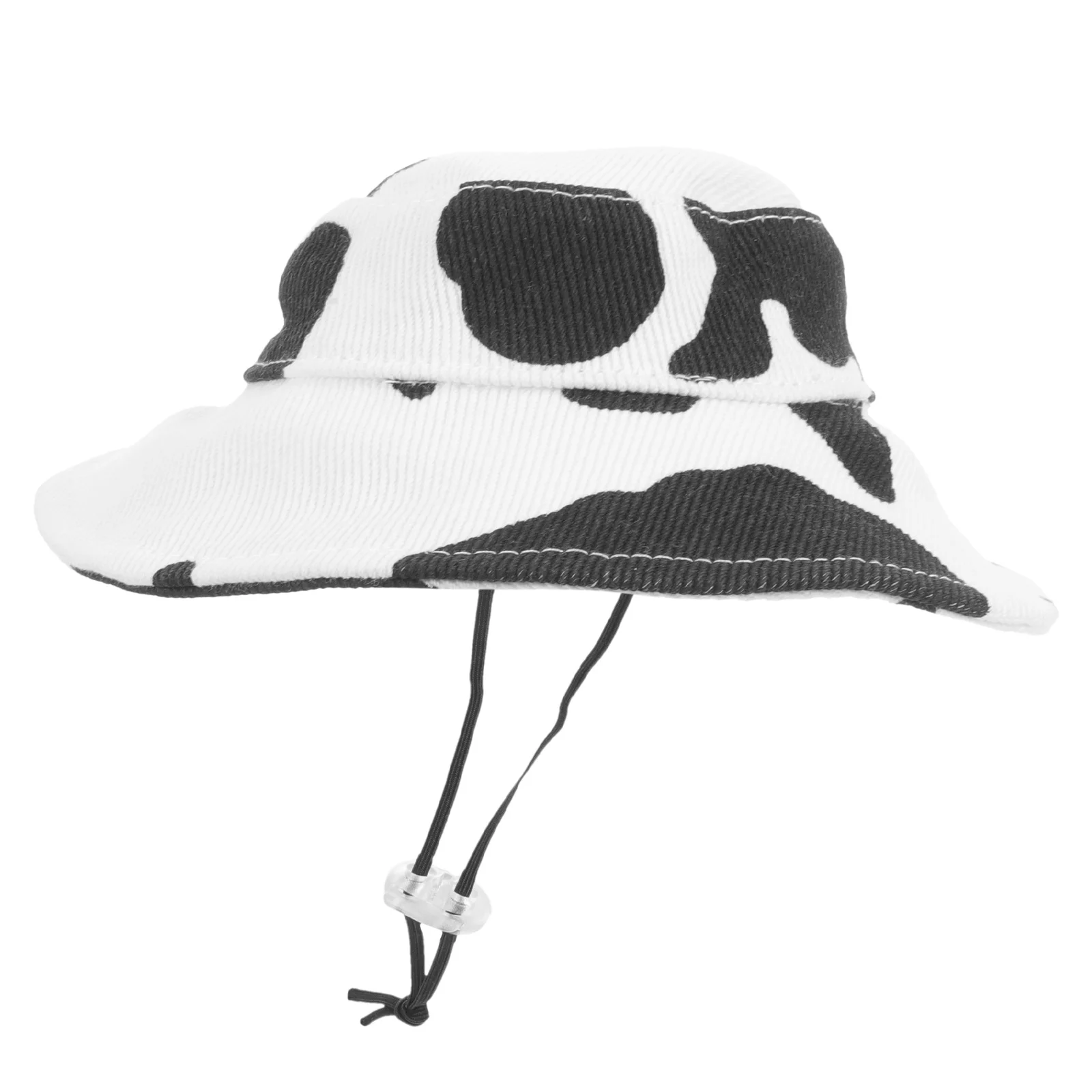 

Cow Pattern Adjustable For Small Dogs Puppy Cat Festival Pet Hat Photo Prop Party Cute Cow Pattern Hat Accessory