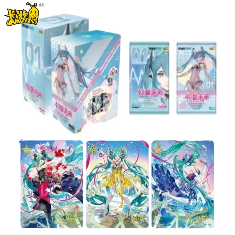 KA YOU NEW Hatsune Miku First Meeting Package Birthday Movement 3 Series SE BP Rare  Anime Whole Box Collection Card Toy Gift