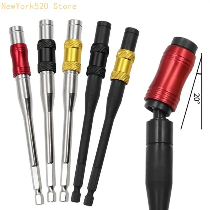 

N84C Reliable 45# Steel Extension Rod for Quick Bit Swapping and Screw Drill Tip