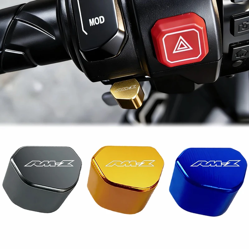 2026 Mototcycle CNC FOR SUZUKI RMZ RM-Z 250 450 RM-Z250 RM-Z450 RMZ250 Switch Button Turn Signal Switch Key cap Accessories
