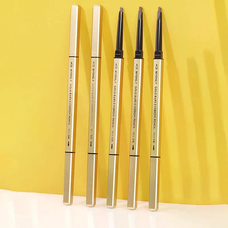 Ultra Fine Triangle Eyebrow Pencil Precise Brow Definer Long Lasting Waterproof Blonde Brown and coffee Eye Brow Makeup 3 Color