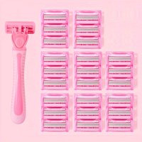 Men And Women Body Hair Bikini Safety Razor Blade Female Hair Removal Shaving Shaver Replacement Heads