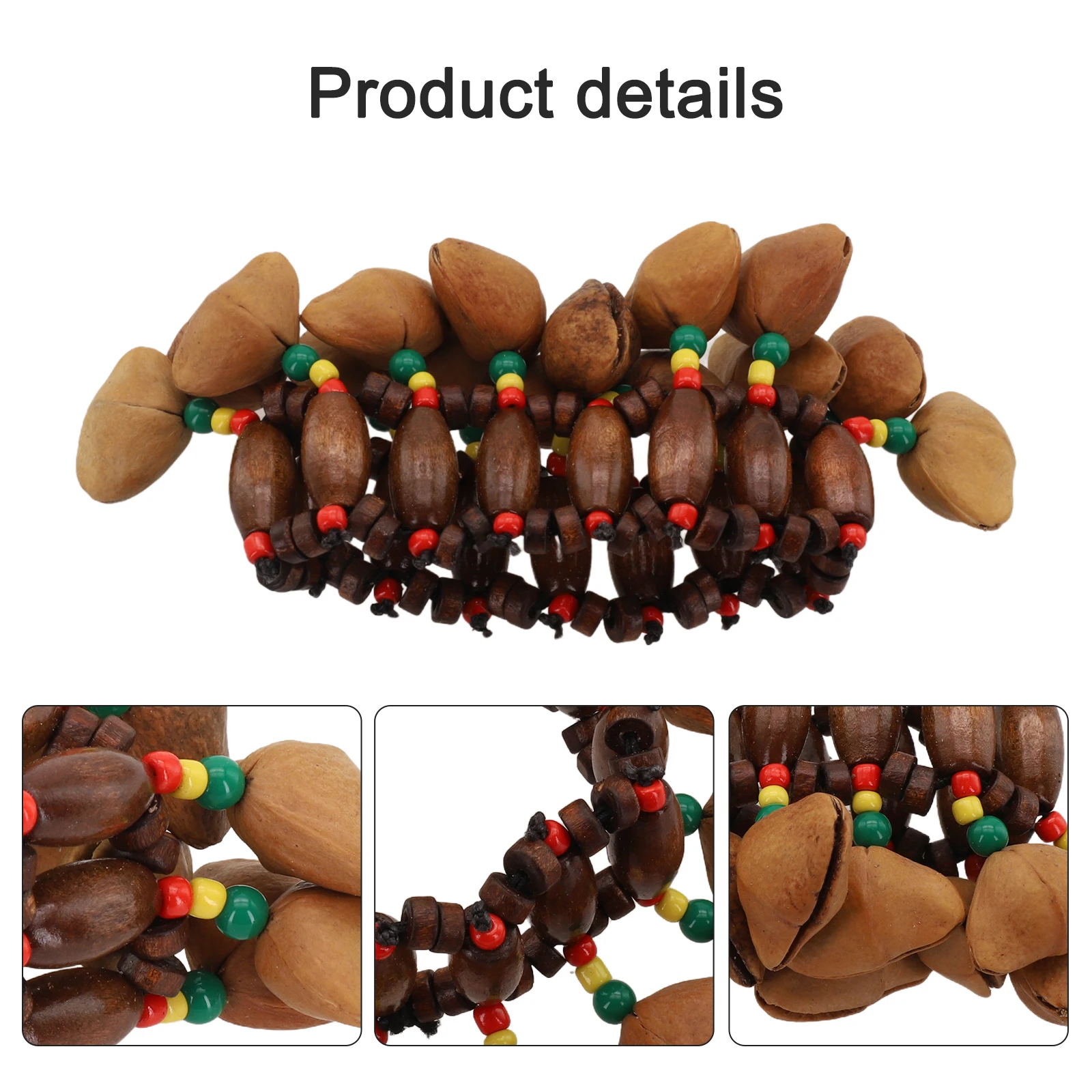 For Music Education African Rattles Dora Nut Handbell Hand-made Music Education Natural Dola Fruit Shells Adults