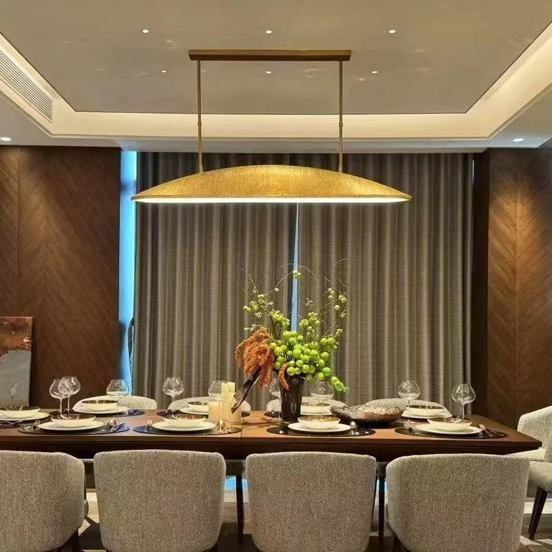 Creative Sales Director Of Sailboat Tea Room Tiao Island Terrace Minimalist Front Desk Designer Restaurant One Word Pendant Lamp
