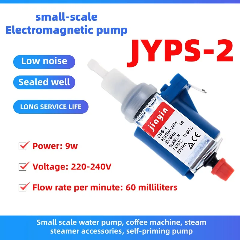 

AC 220V-240V JYPC-3C/5 Small Electric Water Pump Mini Self-Priming Pump for Coffee Machine, Steam Iron, Home Appliances