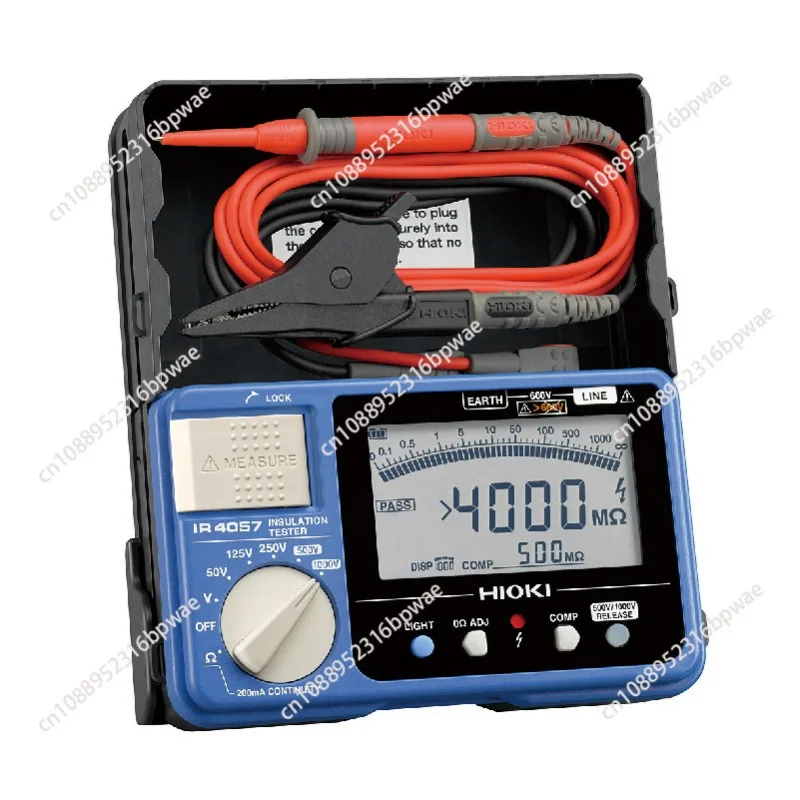 

Hioki IR4056-20 Insulation Tester, 5-Range, 50-1000V Brand new in stock