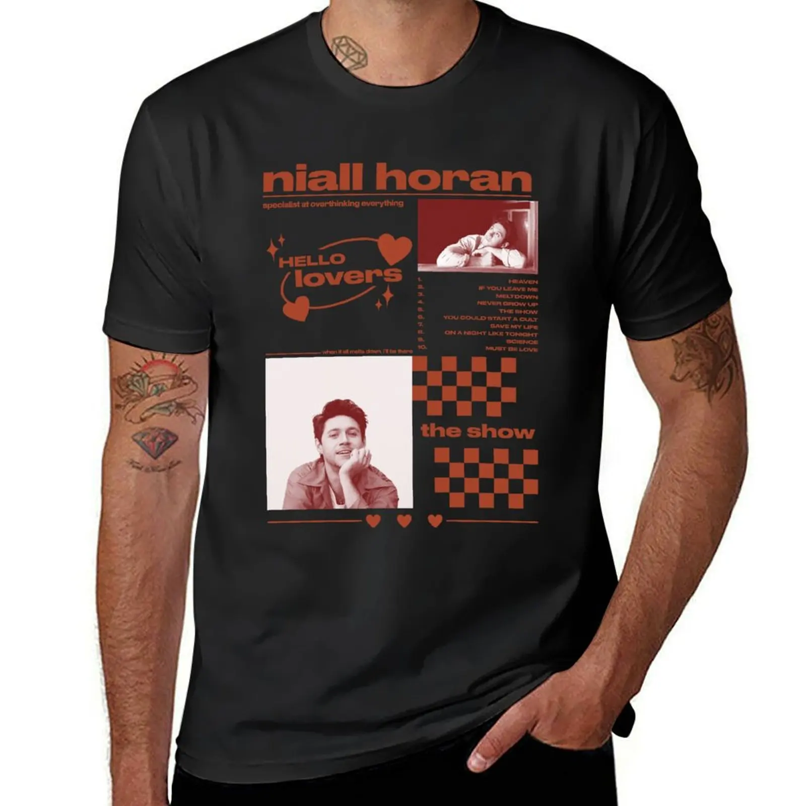 

Niall Horan The Show New Album T-Shirt oversized custom t-shirts customs plain black t shirts men