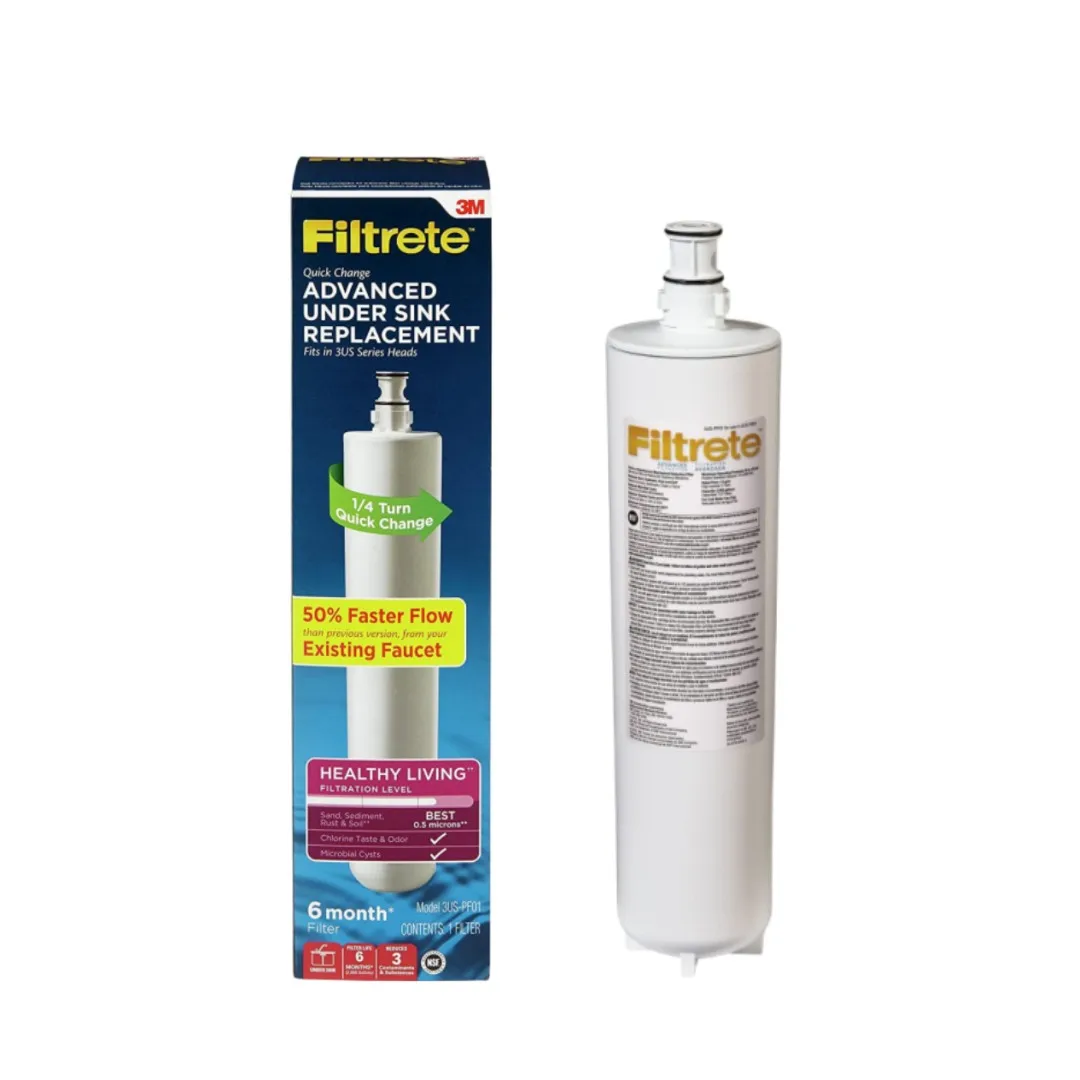 

3US-PF01 Water Filtration Filter Replacement For Under Sink 3US-PF21、3US-MAX-F01H、Delta RP78702、Manitowoc K-00337、K-00338