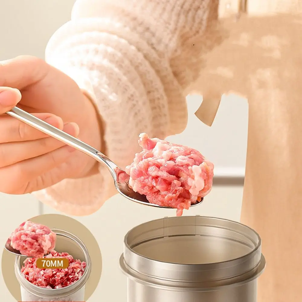 

Large Capacity Manual Sausage Maker Food-Grade with 4 Stuffing Tubes Meat Stuffer Kit Handmade Heavy Duty Sausage Filling Tool