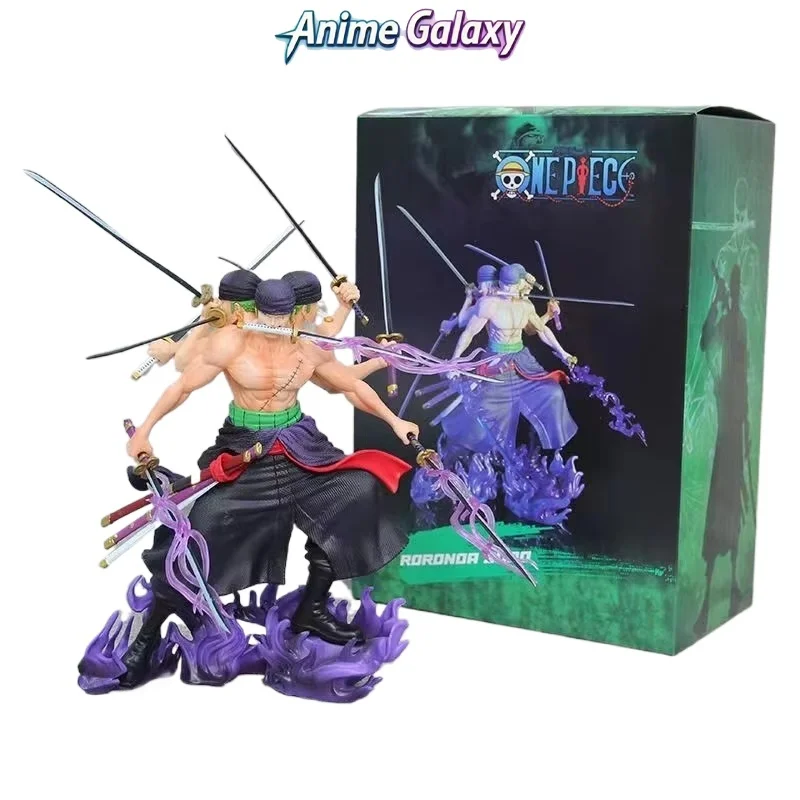 

Коллекционная фигурка аниме One Piece: Асура Зоро с тремя головами, шестью руками, в стиле битвы с девятью мечами (Энма). Модель-украшение, игрушка, подарок для фанатов.