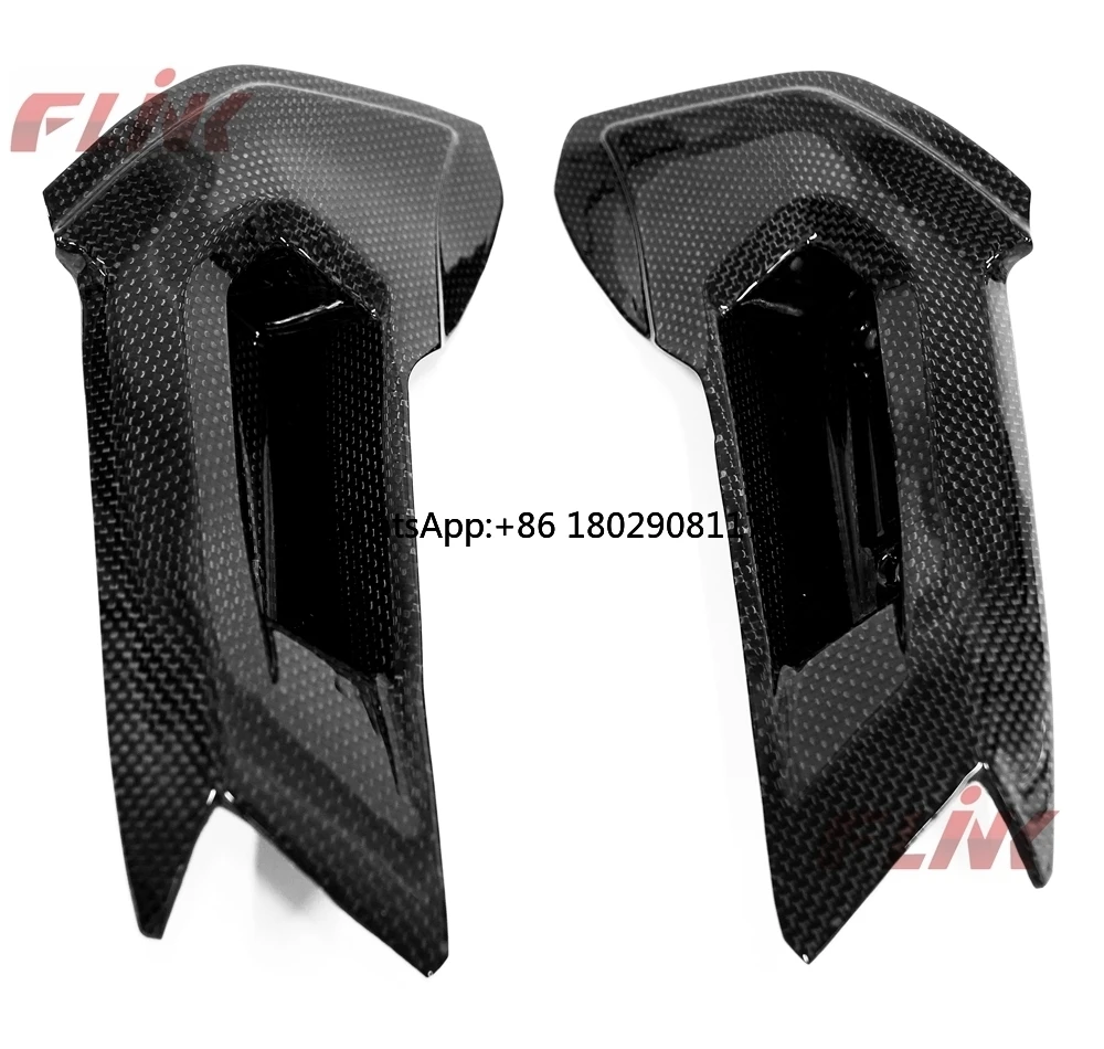 Moto 100% Full Carbon Grip Grab Rail Cowl per Ducati Supersport 2017