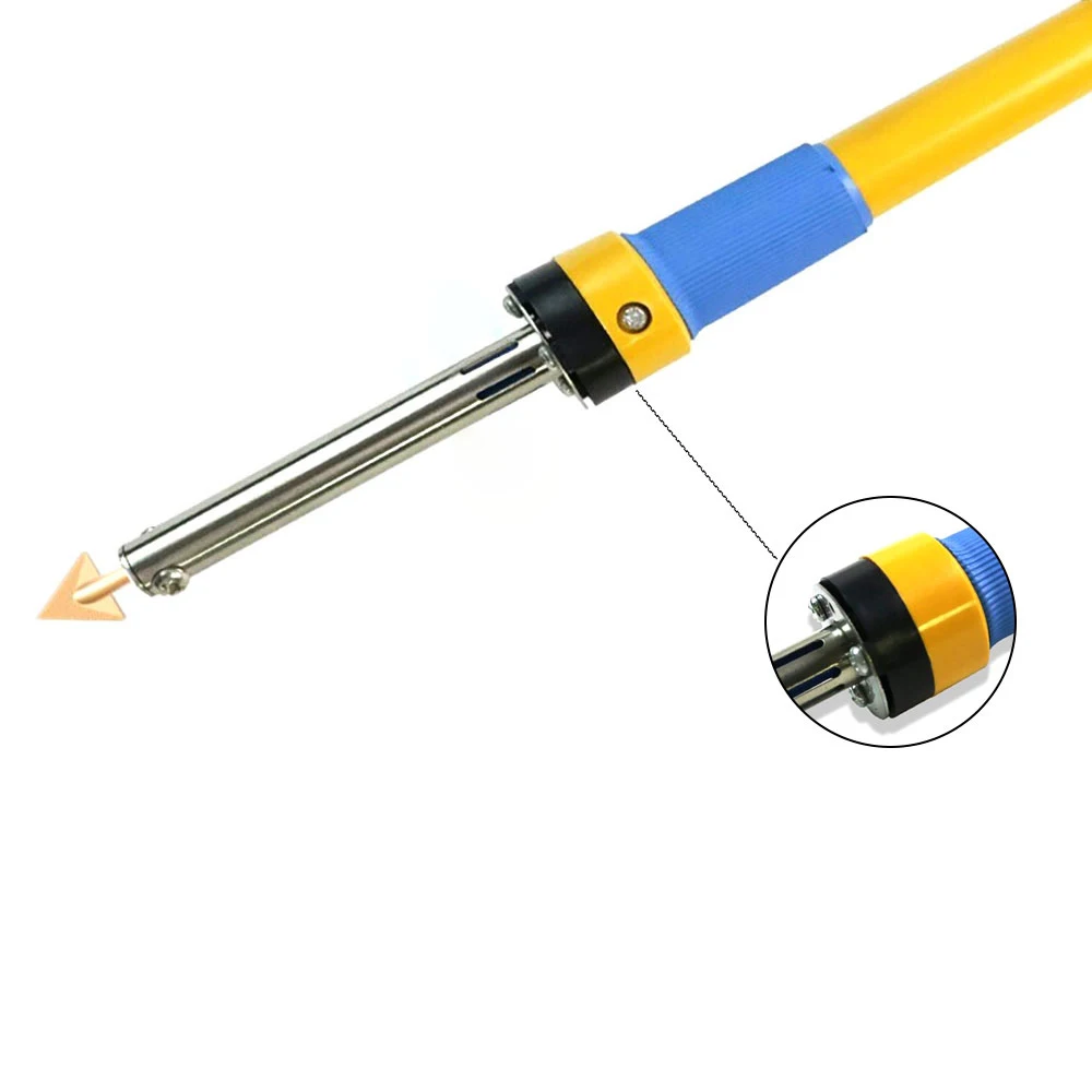 80W Leather Ironing Tool Crack Repair Smoothing Tool Repair Plastic Soldering Iron Car Bumper Welding Machine Plastic Welding