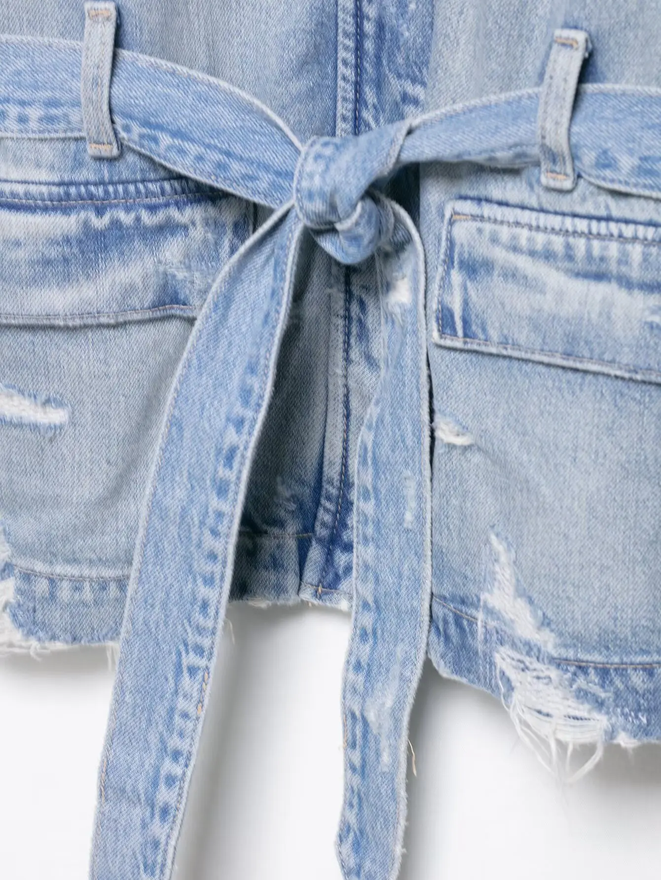 Woman Fashion Denim Jacket Turn-Down Collar Zipper Female Autumn Long Sleeves With Pockets Belted Causal Jackets Clothing