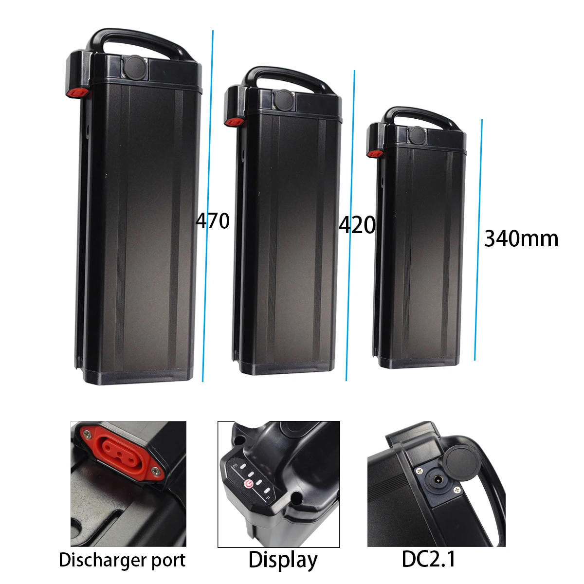 

Foldable Ebike Battery Engwe 014 17.5Ah 20Ah 24Ah 28Ah Heybike Fiido Explore T1 L3 Wallke H6 Replacement