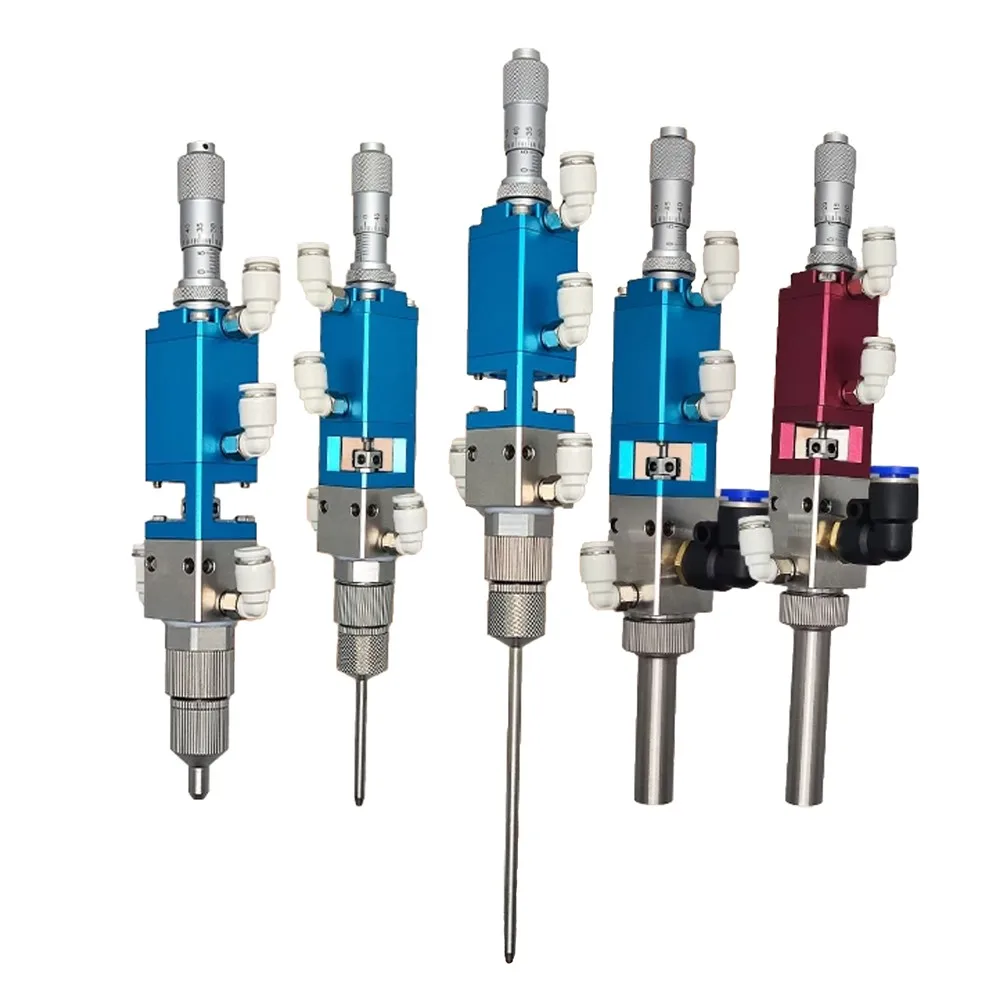 SY Pneumatic Injection Top Needle Micrometer Precision Coating Valve Precision Atomized Liquid Point Spray Dispensing Valve