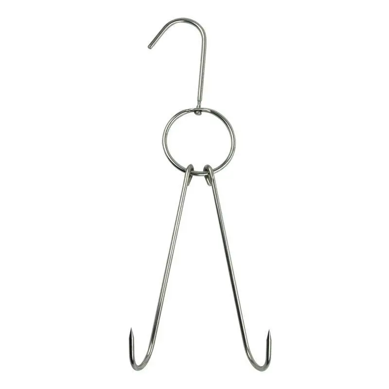 ~Stainless Steel Beef Meat Clasps Duck Goose Turkey Hooks Roast Duck Bacon BBQ Storage Hanger