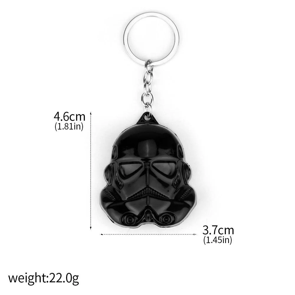 Star Wars Schlüsselanhänger Darth Vader Weißer Ritter BB-8 Raumschiff Flaschenöffner Anhänger Unisex Auto-Accessoire Rucksack Geschenk
