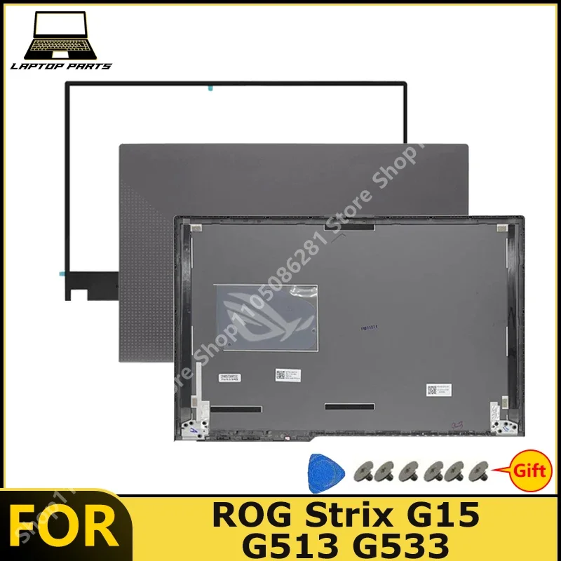 For ROG Strix G15 G513 G533 G513QR G513QM G513QE G533QS Laptop LCD Back Cover Front Bezel New replacement parts