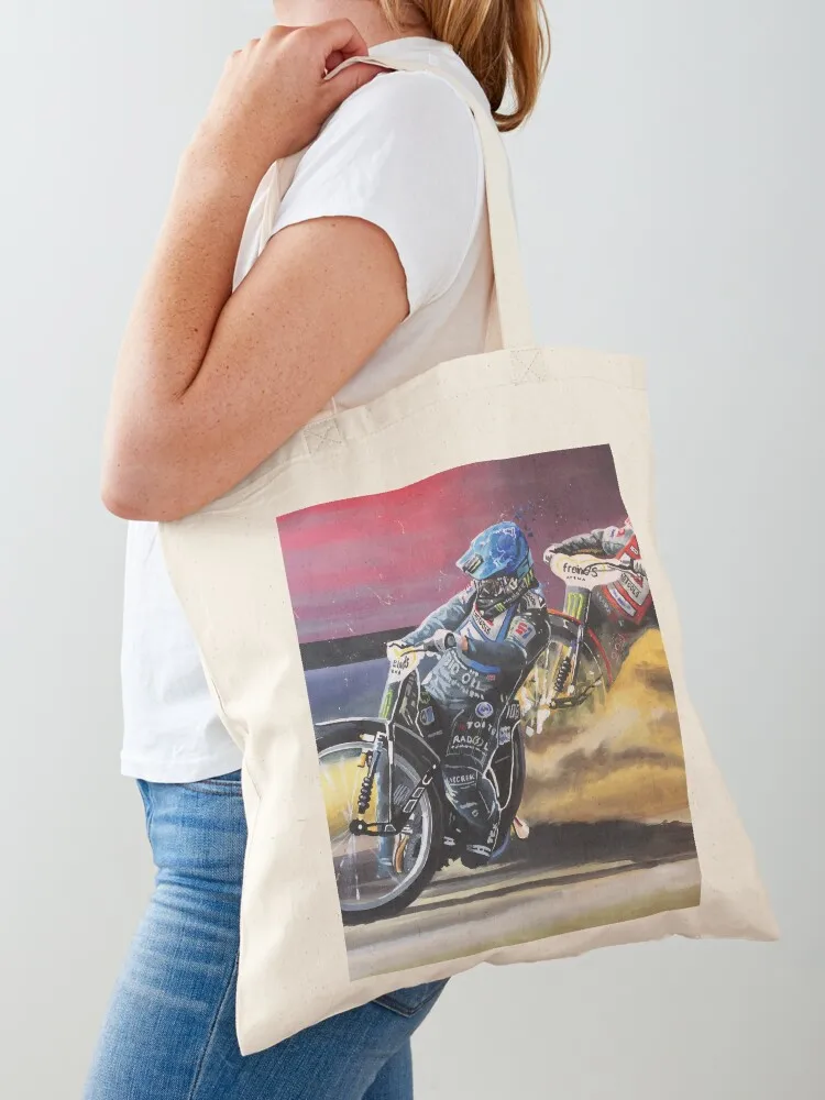 

Speedway Tai Woffinden Tote Bag Gift bags Women's handbag reusable shopping bag Big bag women
