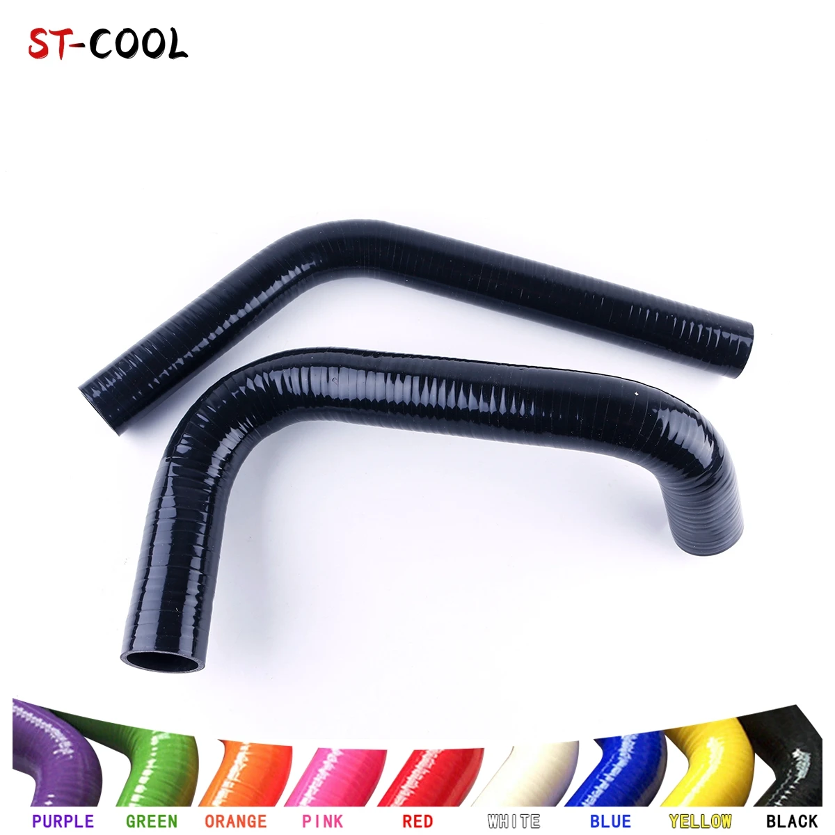 For Chevrolet Chevy C10 Pickup C/K Truck 1962 1961 1960 Radiator Coolant Hoses Kit Silicone Tubes 2Pcs 10 Colors