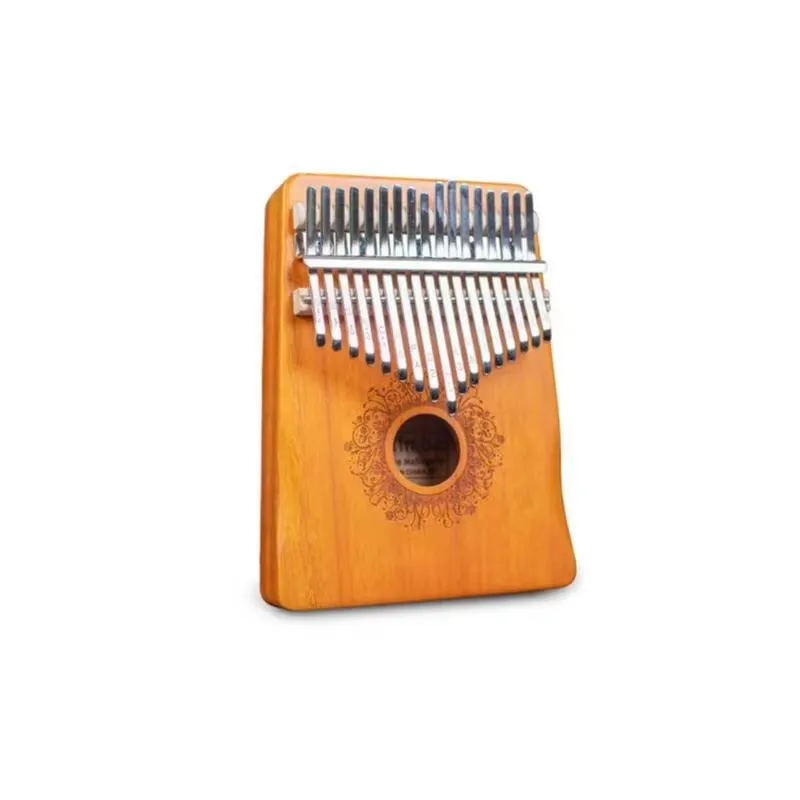 Kalimba Thumb Piano 17 & 21 Keys Portable Mbira Finger Percussion Instrument Easy to Learn for Adults & Music Beginners