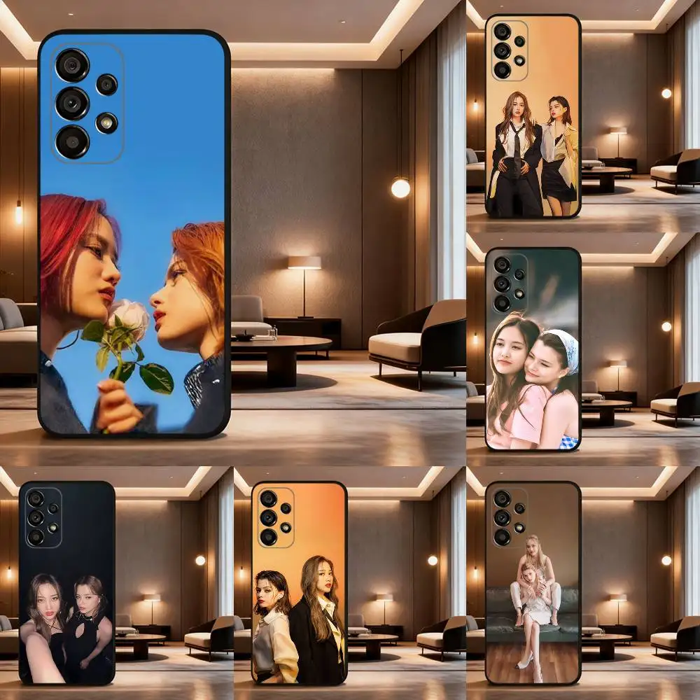 

T-Theory Freen Becky Phone Case For Samsung Galaxy A73,31,32,72,41,53,52,71,22,5G,Note,J7,8,9 Soft Black Cover