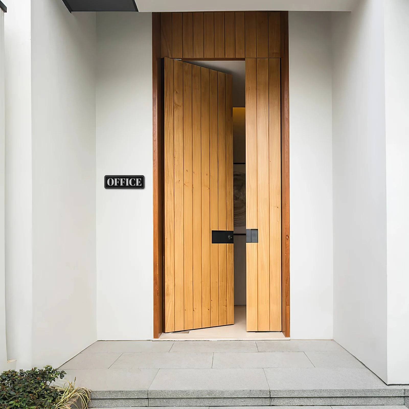 

Self-adhesive Door Sign Stickers Business Signs Indoor Dont Knock for Front Acrylic Expandable Office