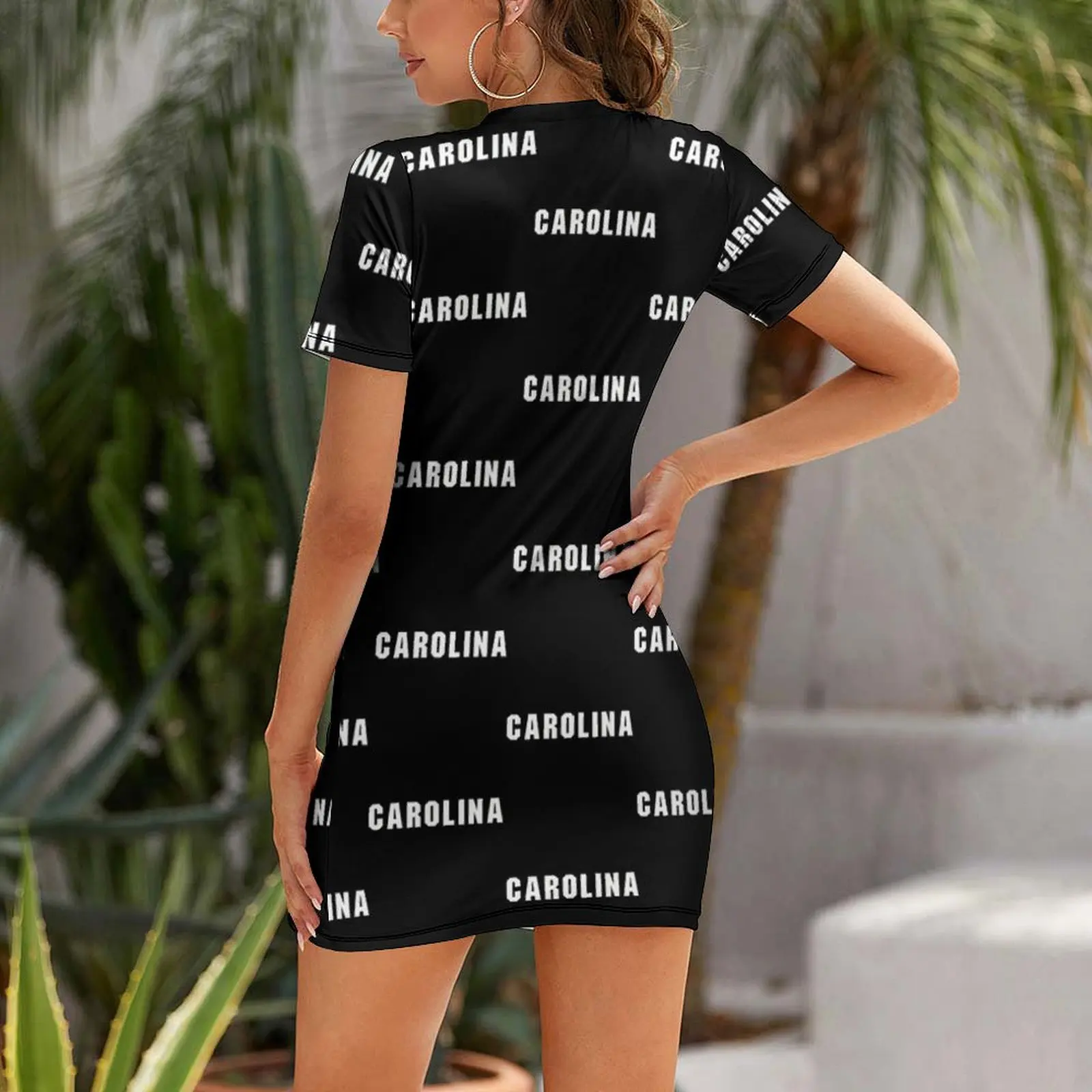 Carolina - Jersey Font Short Sleeved Dress summer dress for women 2024 Women dresses summer wedding dresses for woman