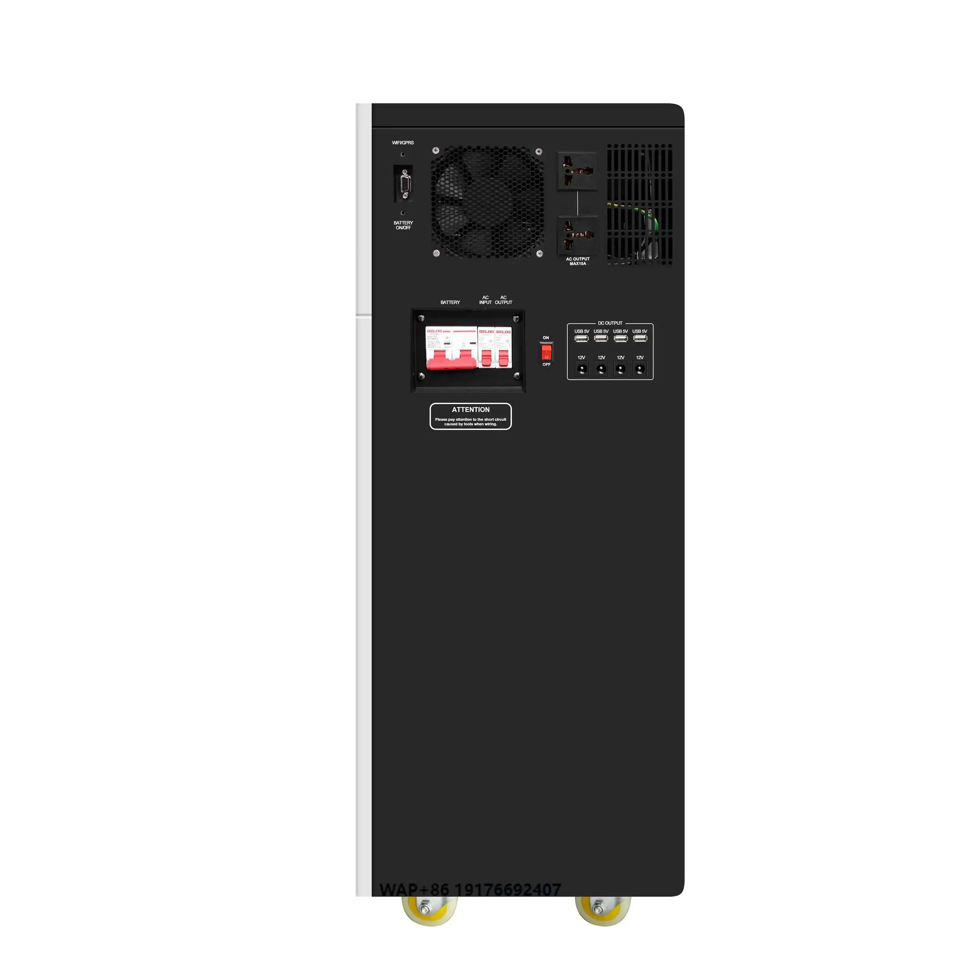 Integrated 300Ah 15kWh LiFePO4 Lithium Battery for Home Off-Grid Solar Energy Storage System with Inverter for Home Use