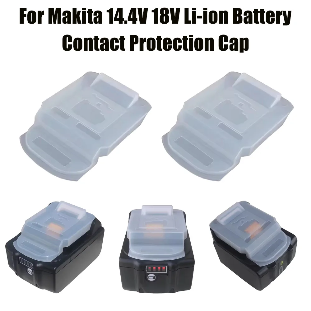 5/10PCS Contact Protection Cap Battery Holder for Makita,Dust Cover Shield Case for Makita 14.4V 18V Li-ion Battery