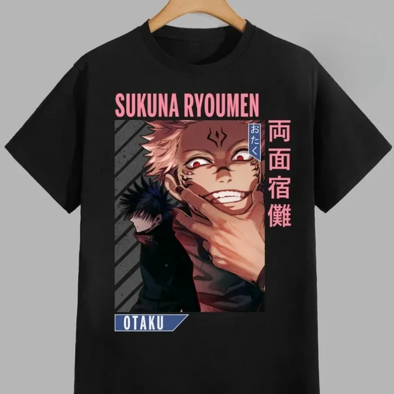 

‌Ryoumen Sukuna‌ Jujutsu Kaisen T Shirt Anime Oversized Men Women Short Sleeve Casual Tee Cotton Streetwear Cosplay Summer Tops