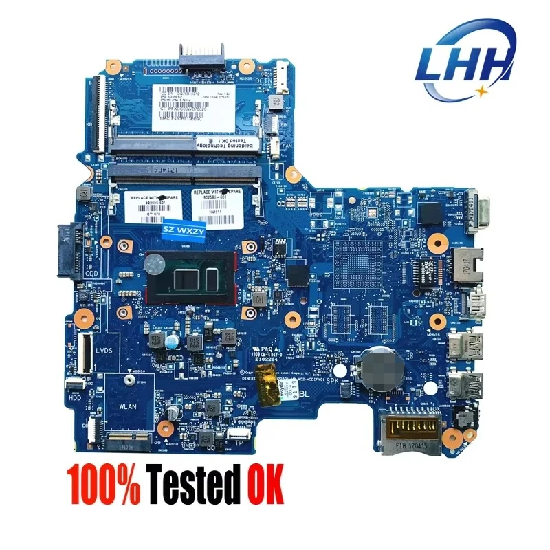 6050A2822501 Motherboard for HP Pavillion 240 G5 14-AM Laptop Motherboard with I5-7200U I7-7500U CPU DDR4 UMA