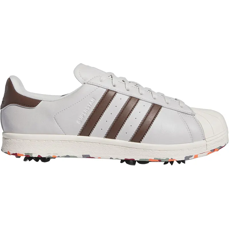 Adidas genuine SUPERSTAR GOLF men's sport golf shoes ID9298