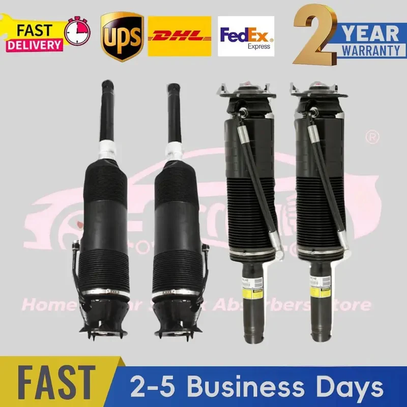 4PCS Full Set ABC Hydraulic Suspension Struts For Mercedes S-Class W220 / CL-Class C215 1999–2006 OE 2203205813, 2203200138