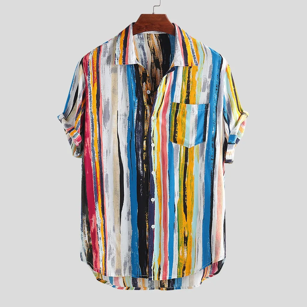 Camisas Casuais Curtas para Mulheres para Uso Diário, Blusa com Gola Reversível, Ajuste Padrão, Versátil para Quatro Estações