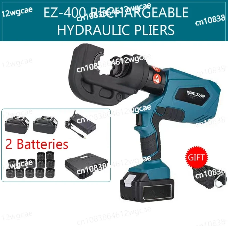 EZ-300/EZ-400 Rechargeable Hydraulic Pliers Electric Hydraulic Crimping Charging Crimping Tool Crimping Pliers Ex-factory Price