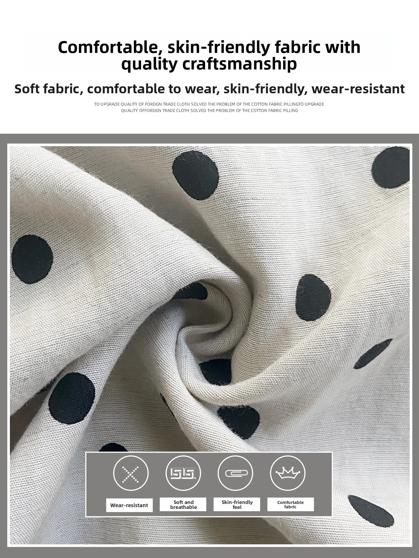 Summer 2026 Women's Loose Slimming Casual Wide Leg Pants Tie Rope Polka Dot Straight Leg  Pants Linen Color Button Detail