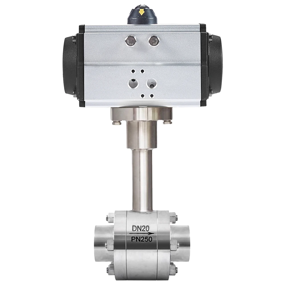 

Криогенный шаровой кран из нержавеющей стали 316, 1/2 дюйма, 4 МПа, NPT, с пневматическим приводом одинарного действия, для жидкостей, до -196 градусов Цельсия