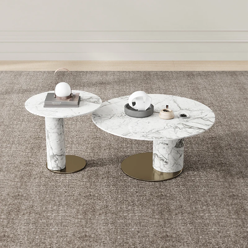 

Standing Space Saving Coffee Table Aesthetic Unique Center Service Cute Computer Side Table Modern Mesas Bajas Room Decorations