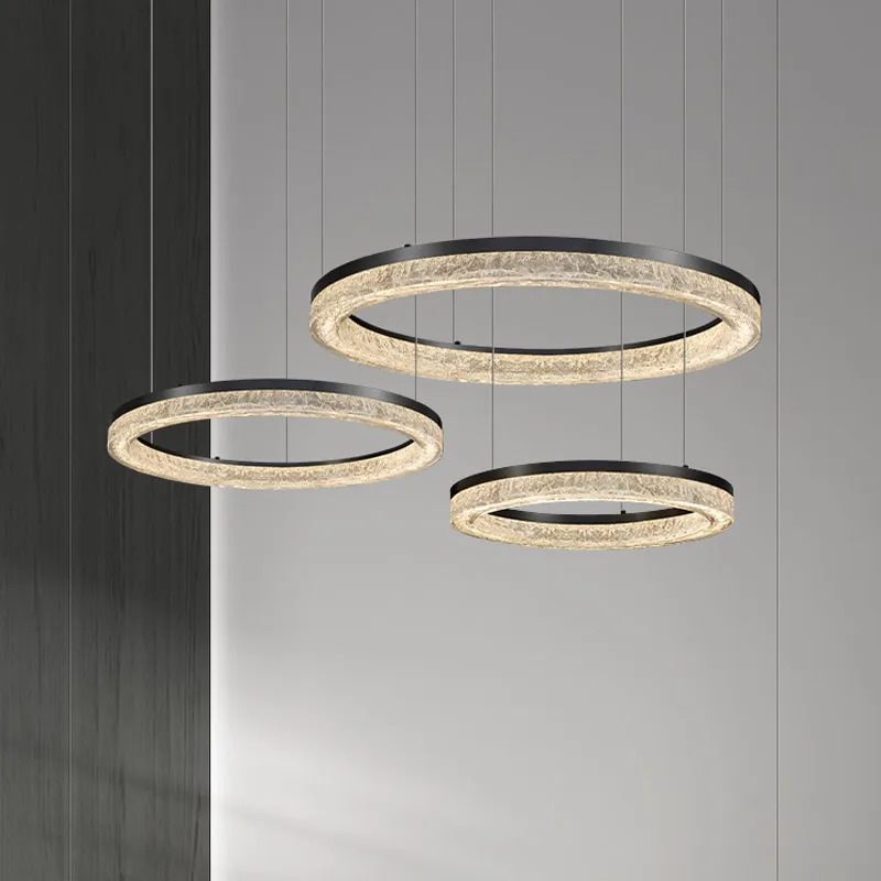 

LED Resin Pendant Light Modern Luxury Hanging Lamp for Dining Room Living Room Bar Table Bedroom Decoration