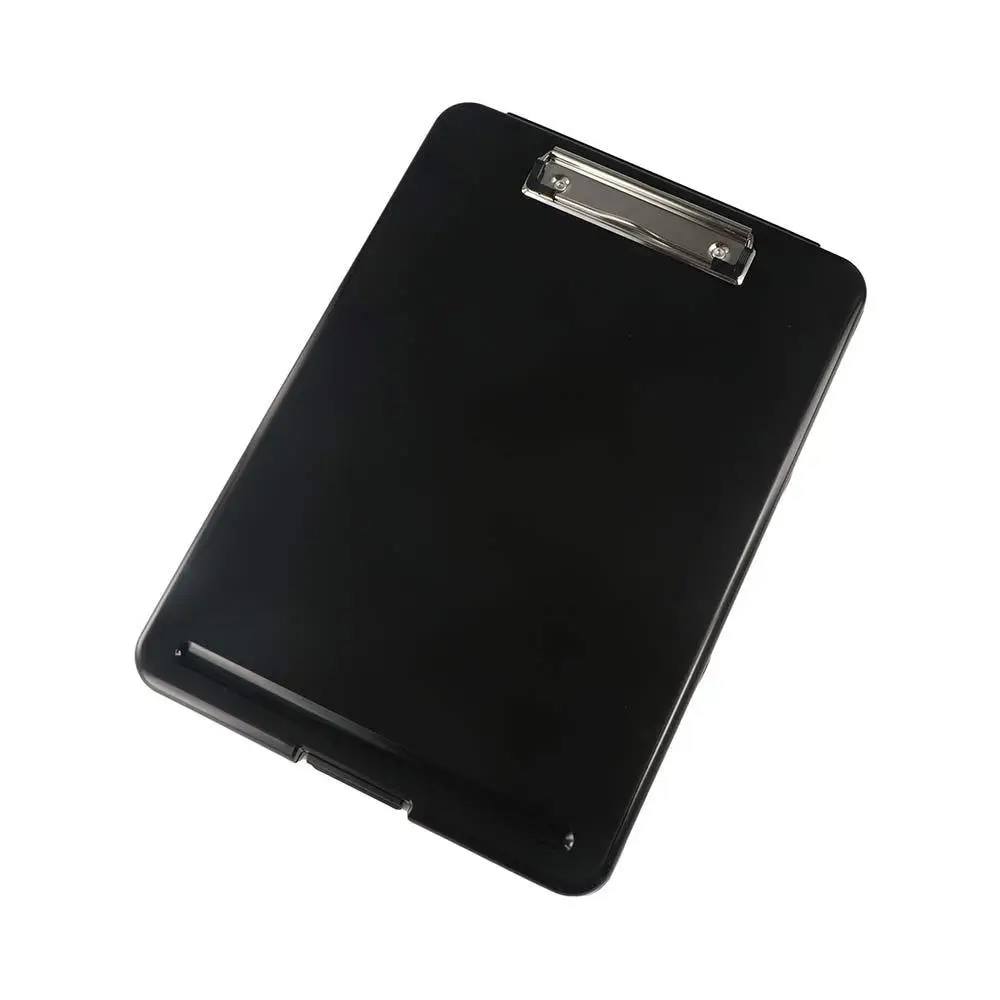 สำหรับโรงเรียน กล่องใส่เอกสารอเนกประสงค์ กันน้ำ ทนทาน น้ำหนักเบา สำหรับจัดเก็บเอกสาร แผ่นรองเขียน กล่องใส่เอกสาร A4 คลิปบอร์ด