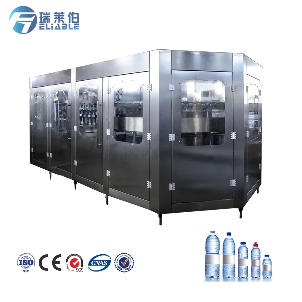 Reliable Good Quality Assurance 24000BPH Mineral Automatic Production Line Bottled Drinking Water Filling Machine