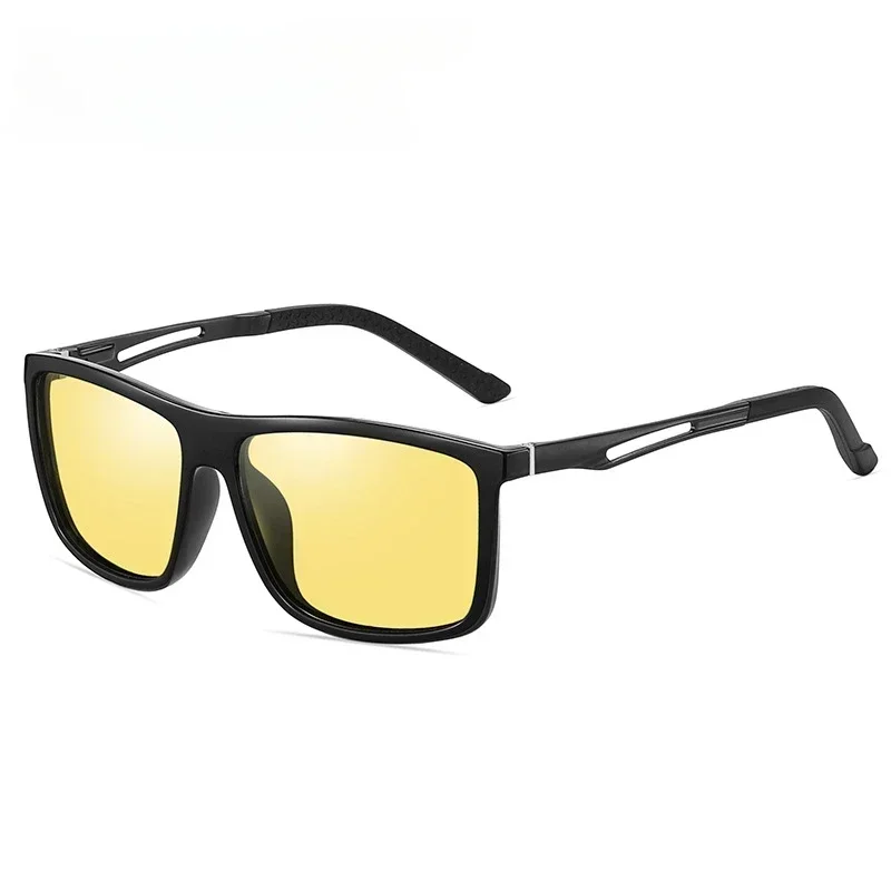 

-75-100 -125 Myopia Sunglasses +125 +150 Distant Eye Glasses TR90 Polarized Aluminum Magnesium Driving Sunglasses Night Vision