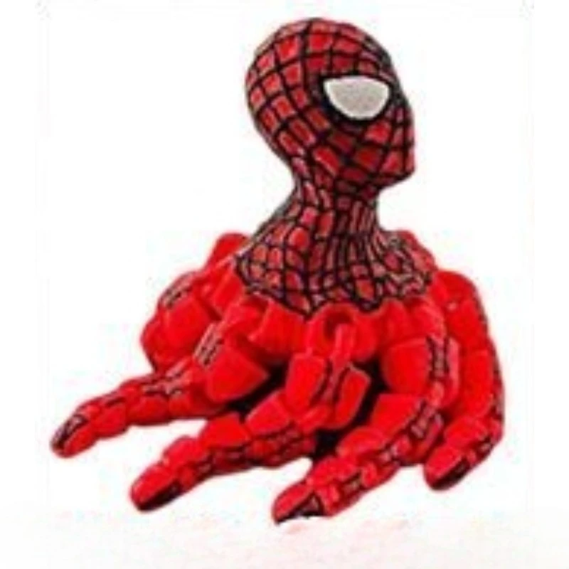 تماثيل ألعاب Marvel The Avengers Spiderman Venom ثنائية الأبعاد للأولاد، هدايا عيد ميلاد عالية الجودة لتزيين سطح المكتب