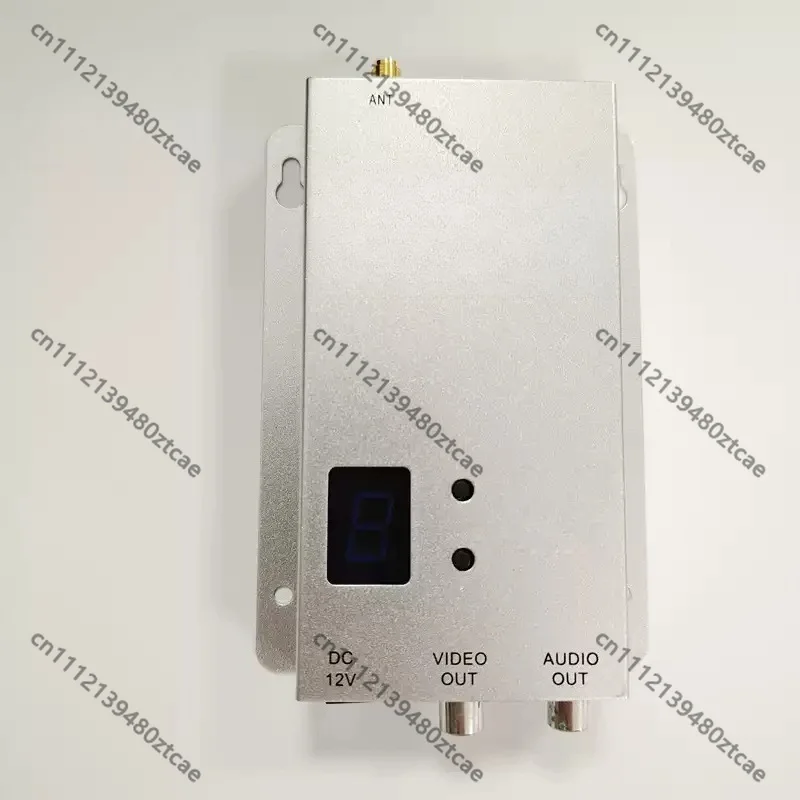 1.2G 16CH Receiver, Wireless FPV Video Receiver with Digital Display, 16 Channels Wireless Video Receiver for Monitoring