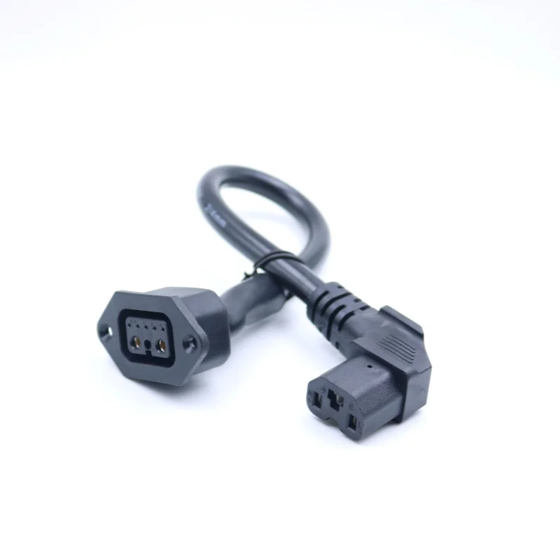 Conversión de batería de litio de 2 pines + 5 pines para adaptador de cable de alimentación de vehículo eléctrico Yadea