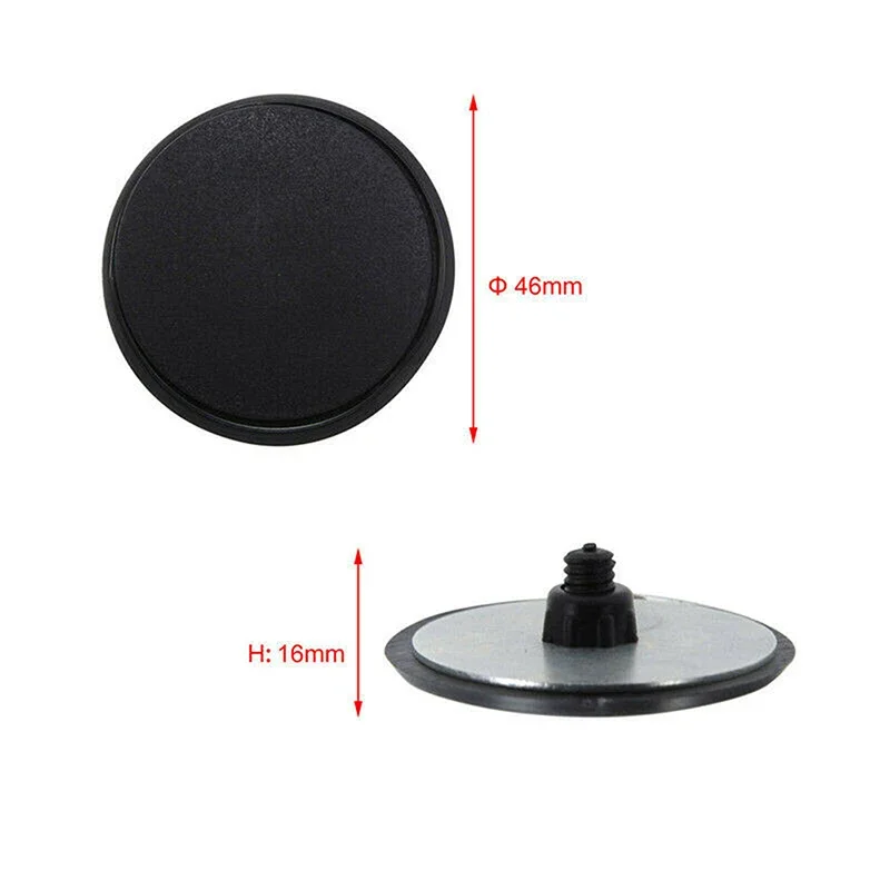 46mm Universal Wiper Arm Hole Plug Car Waterproof Rear Wiper Blind Cover Kits Plug Cap/ Antenna Spray Nozzle Hole Plug ABS