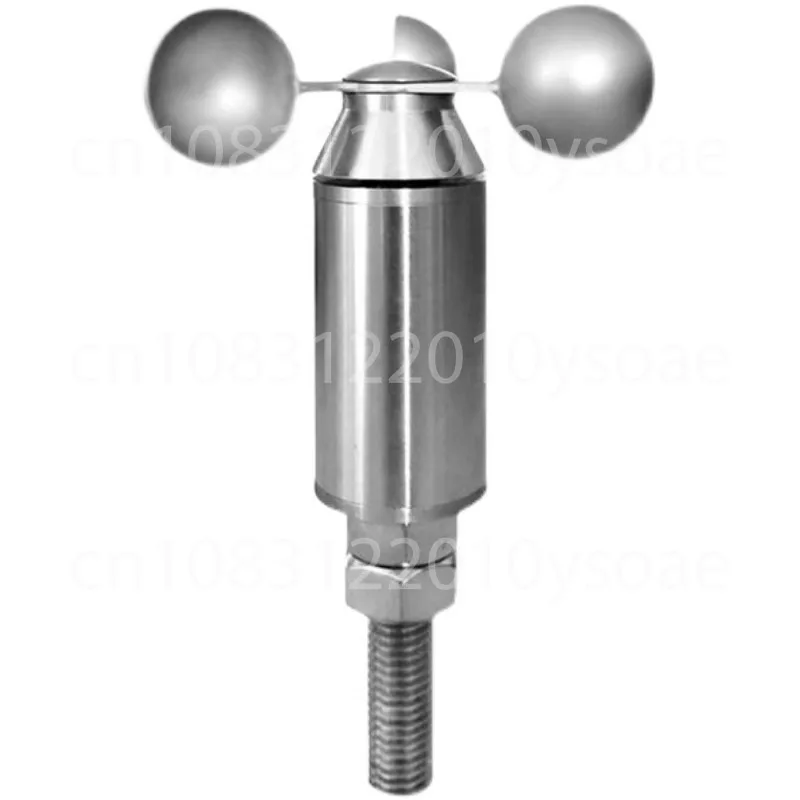 Mini Wind Speed Sensor304 Stainless Steel Anemometer 360 Degree 0-30M/S
