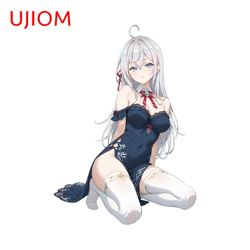 UJIOM 13cm × 9.3cm Alya Maria Hentai Wall Stickers Personal Sexy Anime Girls Wallpapers Decals Adhesive Air Conditioner Decor