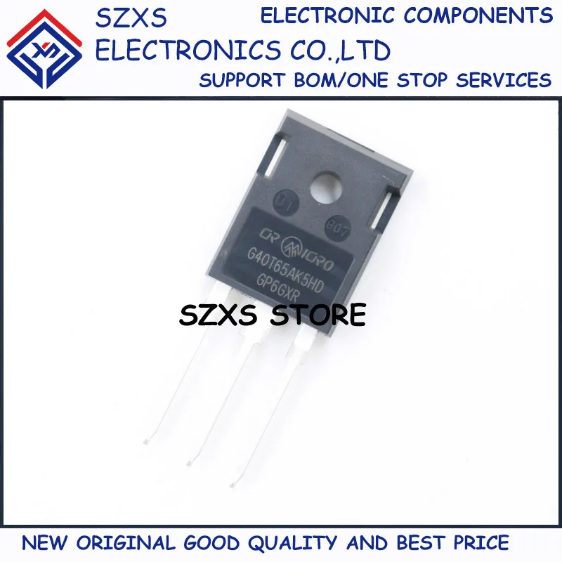 New Original 10Pcs G40T65AK5HD CRG40T65AK5HD TO-247 40A 650V Power IGBT Transistor In Stock Electronic Components Good Quality